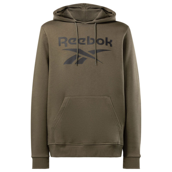Reebok Ανδρικό φούτερ Identity Fleece Stacked Logo Pullover Hoodie Reebok Ανδρικό φούτερ Identity Fleece Stacked Logo Pullover Hoodie